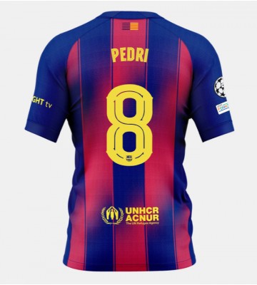 Barcelona Pedri Gonzalez #8 Replika Hemmatröja 2025-26 Kortärmad